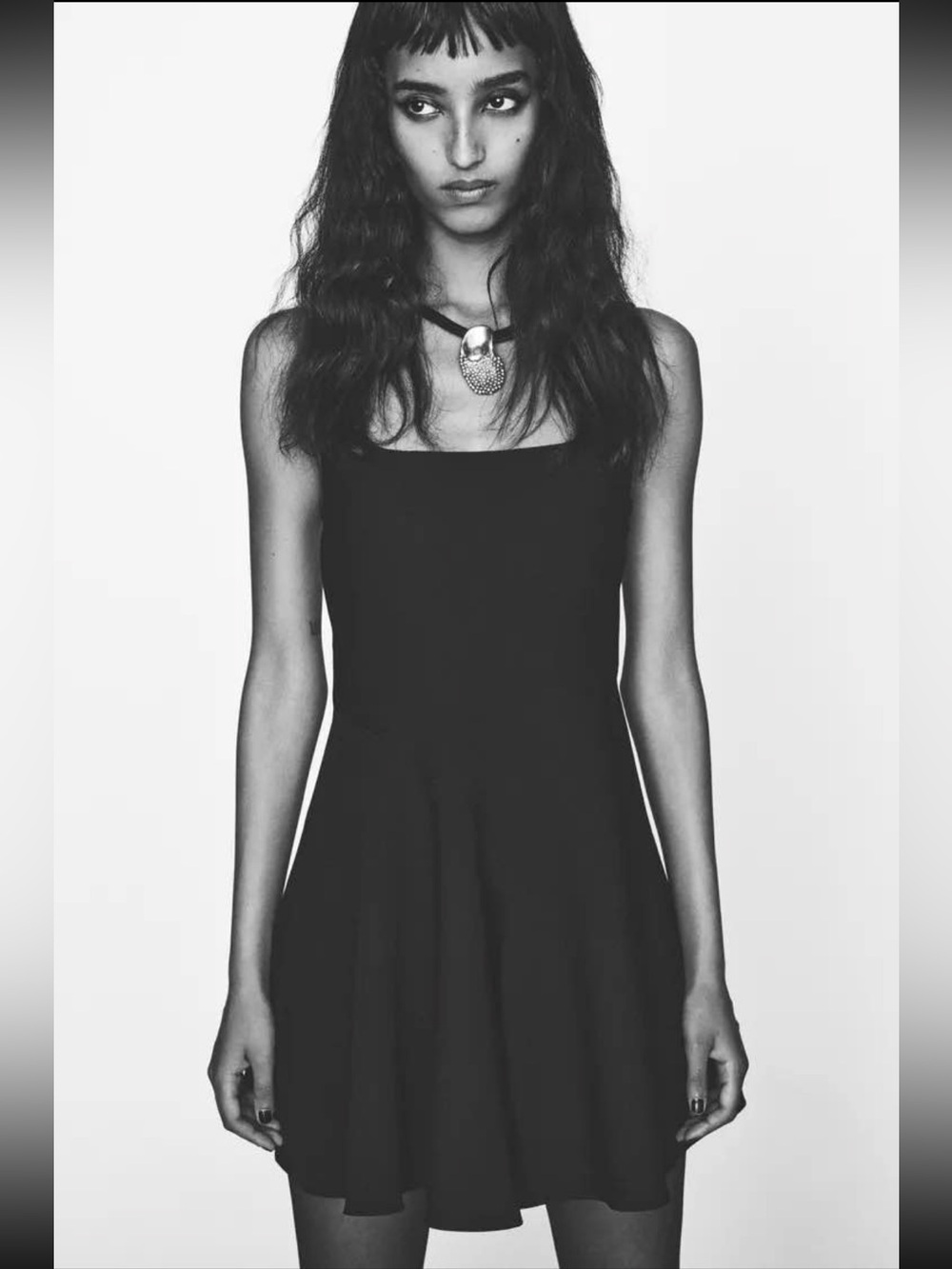 Zara black dress